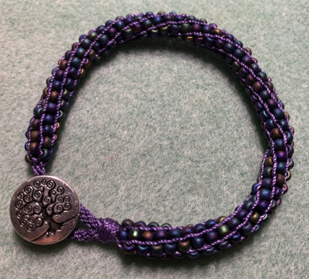 July 5 - Kumi inside-out bracelet. July 5 - Kumi inside-out bracelet.